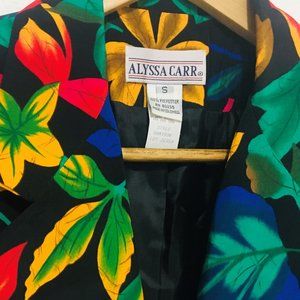 Alyssa Carr Floral print jacket  for womens Size S